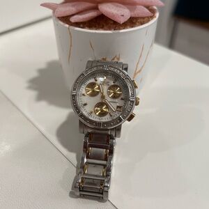 Invicta Silver and Gold Women's Watch